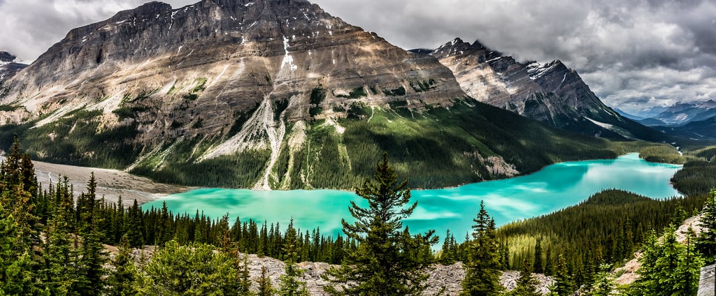 Highlights van de Icefields Parkway Highlights van de Icefields Parkway