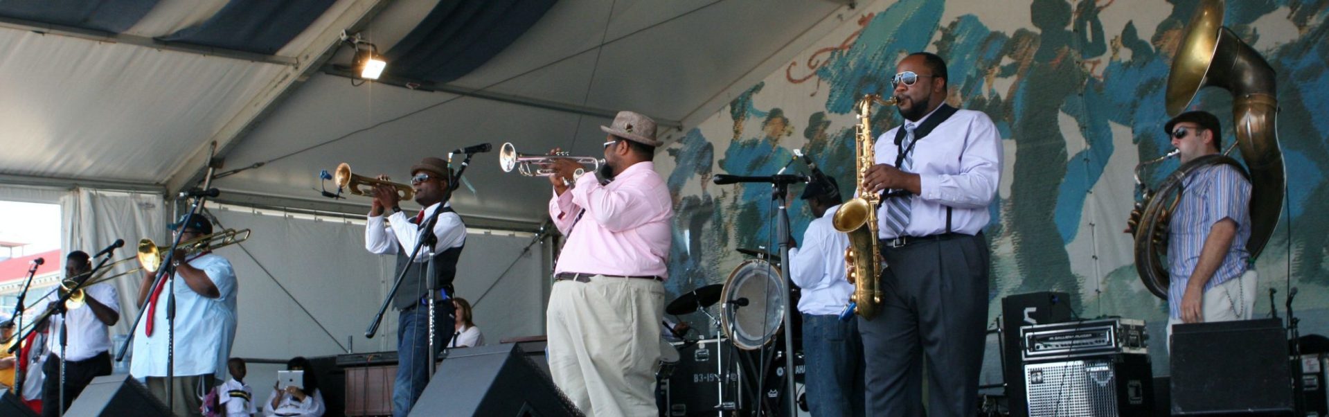 Bezoek het New Orleans Jazz and Heritage Festival