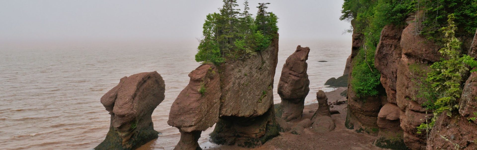 Bay of Fundy, de grootste getijdenverschillen ter wereld