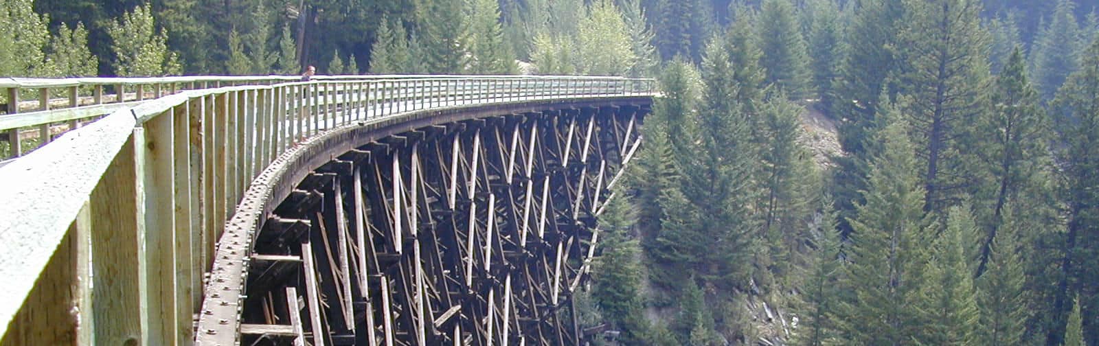 Fietsen in British Columbia: Kettle Valley Railway en Myra Canyon